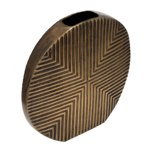 Luxury Decorative Aluminium Flower <b>Vase</b> for Floral Centerpiece Arrangements, Hotel Decoration and Sophisticated Interior Styling - Product Image 4