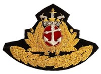 Badge professionnel personnalisé fait main de luxe avec broderie Zari, applique tendance et robuste en fil d'or de qualité supérieure, à coudre sur blazer, veste ou casquette