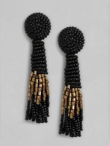 Boucles d'oreilles pendantes en perles de rocaille faites à la main de qualité supérieure pour les boutiques de bijoux, disponibles à prix compétitif - Product Image 4