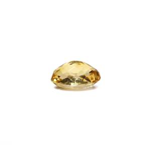 Handcrafted 3 Carat Citrine Loose Gemstone Yellow Heart Shape for Fine Jewelry - Product Image 3