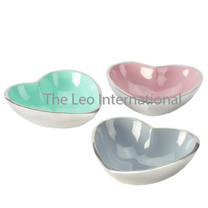 Bol décoratif en métal aluminium, design moderne, nouvelle collection, style nordique, luxe, bol de service - Product Image 6