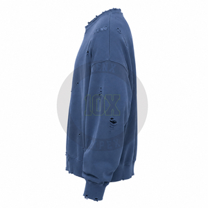 Sudaderas de algodón mezclado con logotipo personalizado al por mayor para adultos, sudaderas cálidas de alta calidad con el mejor diseño - Product Image 4