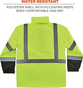 Chaqueta de Seguridad Invernal Personalizada, Impermeable, Ropa de Seguridad para la Construcción, Fabricante Premium, Producción en Masa - Product Image 6