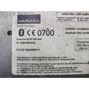 โมดูลสื่อสารบลูทูธ X3 Harman Becker มือสอง รุ่น OEM 6434BEB019 - Product Image 5