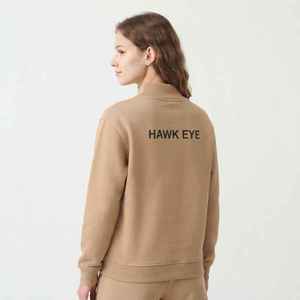 เสื้อสเวตเชิ้ตคอเต่าทรงหลวม แขนยาว สไตล์ลำลอง สำหรับผู้หญิง สีคาเมล เหมาะสำหรับฤดูใบไม้ร่วง ทำจากผ้าถัก - Product Image 2