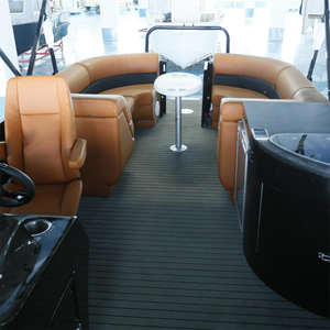 Bote Pontón Premium de Lujo para Deportes Acuáticos, Pesca y Entretenimiento, con Motor Fuera de Borda, en Venta, Calidad de Exportación - Product Image 2