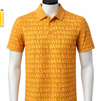 SAMAVIA Camisetas Vintage para Hombre Tallas Grandes, Transpirables, de Secado Rápido, Tejidas, con Letras Personalizadas en la Parte Delantera, de Algodón y Poliéster, Casuales