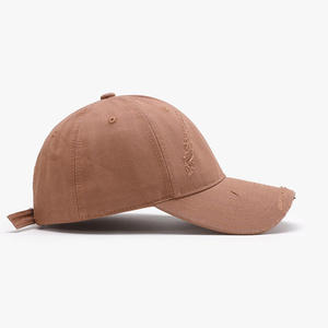 Casquettes de baseball vintage en coton délavé à 6 panneaux de haute qualité pour hommes, style papa, en denim, avec support de logo brodé personnalisé – Vente en gros 2026 - Product Image 2