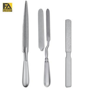 Ensemble de limeurs chirurgicales en acier inoxydable, instruments orthopédiques manuels, Classe I, certifiés CE - Product Image 3