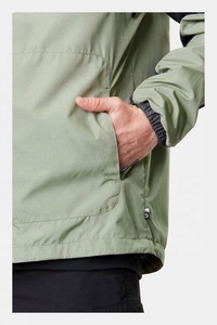 Chaqueta Cortavientos de Invierno para Hombre con Capucha y Cuello Alto, Transpirable, Ligera, con Cierre, Impermeable, para Exteriores, con Logotipo Personalizado en la Parte Delantera - Product Image 3