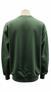 Men's Crew Neck Sweatshirt Fleece <b>Pullover</b> Long Sleeve Blank Casual <b>Jumper</b> Winter Sweater Wholesale Custom Logo - Product Image 2