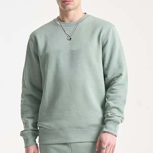 Sweat-shirts décontractés pour hommes de haute qualité, couleur unie, vente en gros personnalisée, ODM, automne - Product Image 1