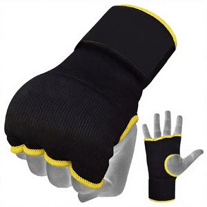 Guantes de Boxeo con Almohadillas de Gel Internas, Envolturas Rápidas para Entrenamiento de MMA y Muay Thai, Logotipo Personalizado OEM - Product Image 1