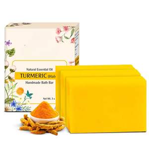 Jabón de cúrcuma y manteca de karité de calidad premium, oferta al por mayor para socios mayoristas - Product Image 3