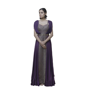 ชุดเดรสยาวสไตล์ตะวันตกสำหรับผู้หญิง เหมาะสำหรับงานเลี้ยงกลางคืนและงานเฉลิมฉลอง ราคาขายส่งที่ดีที่สุด - Product Image 5