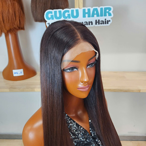 Mayorista de Pelucas de Cabello Humano Largo con Rizado Kinky, 100% Cabello Virgen Vietnamita, Doble Trama, Frontal 13x4, Densidad 200%, HD Sin Pegamento - Product Image 4