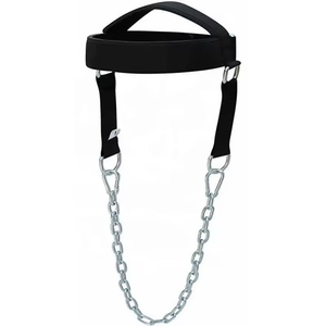 Neck Training <b>Harness</b> Men Women Gym Weightlifting Support Strength Resistance Workout OEM Supplier - Product Image 2