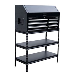 Estante de herramientas de acero de 104 cm con 06 cajones, armarios de garaje industriales con soporte OEM para almacenamiento de herramientas en talleres mecánicos - Product Image 6