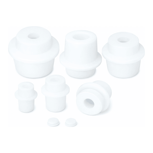 Laboratory Bottles Soft <b>Silicone</b> One-Hole Stopper with Quartz Sand Septa for Flasks and <b>Tubes</b> - Product Image 3