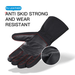 Outdoor Sport Thicker PU Palm Ski <b>Gloves</b> Winter Snow <b>Warm</b> Snowmobile Motorcycle Windproof Waterproof Snowboard for Unisex - Product Image 5