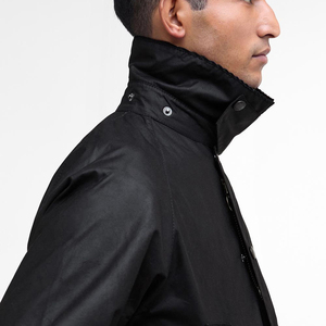 Veste en toile à capuche pour homme, prix raisonnable, coton ciré uni, streetwear, écologique, couleur unie, sur mesure, confortable - Product Image 4