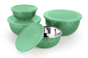 ชามเคลือบพลาสติกแบบมีฝาปิด (ขนาด 14, 16, 18 และ 20 ซม.) - Product Image 1