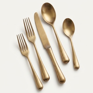 Modern Luxury Stainless Steel Flatware Set Mirror Polished Silverware For Weddings Hotels And Fine Dining Home Decoration - Product Image 2