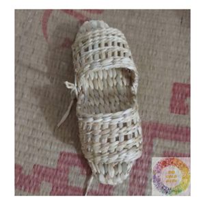 Pantoufles en jacinthe d'eau de qualité supérieure du Vietnam, faites à la main, naturelles, écologiques, chaussures tissées, fournisseur en gros - Product Image 2