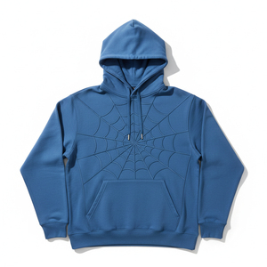 Sudadera con Capucha de Moda 2026, Sudadera de Alta Calidad en Felpa de Algodón con Estampado Puff, Sudadera Personalizada con Logotipo, Fabricante de Sudaderas Urbanas para Hombre - Product Image 2