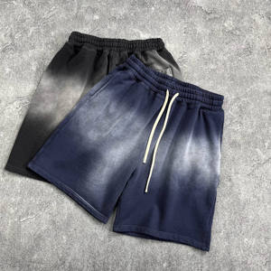 Shorts décontractés en coton doux pour hommes avec logo personnalisé, confortables pour l'été, faible MOQ, fournisseur en gros - Product Image 4