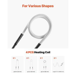 Riscaldatore a Induzione Magnetica Portatile da 1800W 110V, Kit Mini Macchina Riscaldante per Rimozione Bulloni e Dadi, Strumento per Riparazioni Auto (Versione Russa) - Product Image 5