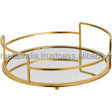 ถาดเสิร์ฟโลหะในรูปลักษณ์ใหม่สำหรับเสิร์ฟอาหารและของตกแต่ง - Product Image 5