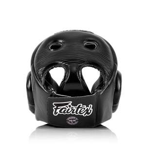 หมวกป้องกันศีรษะสำหรับชกมวย Fairtex สีแดง ทำจากหนัง PU สำหรับผู้ใหญ่ ใช้ได้ทั้งชายและหญิง อุปกรณ์ฝึกซ้อมกีฬา - Product Image 6