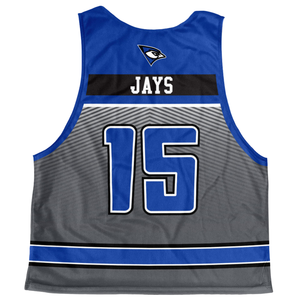 Custom Sublimation Reversible Lacrosse Pinnies Men <b>Mesh</b> Breathable Team Practice Jersey Training Scrimmage Vest Tank <b>Top</b> Blank - Product Image 2