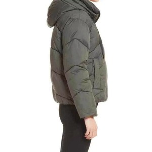 <b>Women</b>’s Puffer <b>Jacket</b> Lightweight Quilted Winter Coat Hooded Warm Fashion <b>Padded</b> <b>Jacket</b> Wholesale OEM ODM - Product Image 2