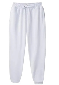 Streetwear grande taille en coton avec logo personnalisé pour femmes, pantalon de jogging d'hiver en plein air, fermeture à cordon de serrage sur le devant - Product Image 2