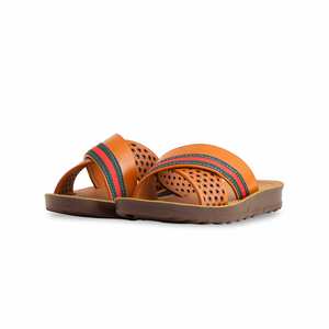 Pantoufles décontractées marron pour garçons - Product Image 3