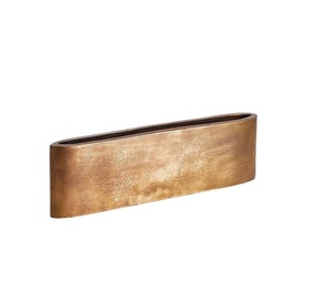 แจกันดอกไม้อลูมิเนียมดีไซน์หรูหราทันสมัย ตกแต่งบ้านสวยงาม น้ำหนักเบา ทนทาน ใช้เป็นของตกแต่งกลางโต๊ะได้อย่างมีสไตล์ พร้อมดีไซน์หรูหรา - Product Image 1