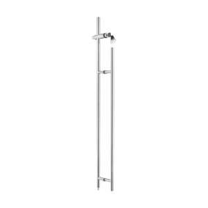 Modern Design Brushed Stainless Steel Push Pull <b>Door</b> & Window <b>Handles</b> Locking Ladder Pulls Hotels Wooden Windows Glass Windows - Product Image 1