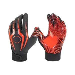 SALUBRIOUS SPORTS Pakistani Manufacturers Customize Best Quality American Football Super Sticky Palm Polyester/Cotton Gloves - Product Image 4