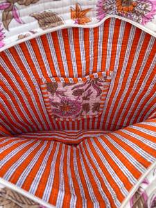 Bolso Tote Acolchado Kantha Hecho a Mano, Personalizable, Grande, Estilo Boho, para Playa y Viajes, Bolso de Compras Bordado con Bolsillo Interior, Color Sólido - Product Image 2