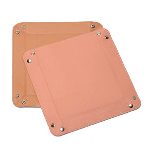 Plateau à dés hexagonal pliable en cuir PU écologique de haute qualité pour jeux de table RPG DND - Conception durable et portable - Product Image 3