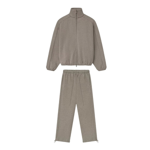 Ensemble de survêtements unisexes en molleton technique pour hommes, coupe ample, personnalisable, haute qualité, par le fabricant - Product Image 1