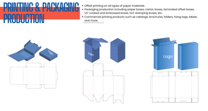 กล่องของขวัญกระดาษพิมพ์ลายนูนสีทองสำหรับเทศกาลปีใหม่ - Product Image 5