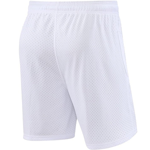 Shorts de sport personnalisés pour hommes, imprimés flamme, en maille épaisse, respirants, pour l'entraînement estival, avec cordon de serrage, fournisseur OEM ODM en gros - Product Image 5