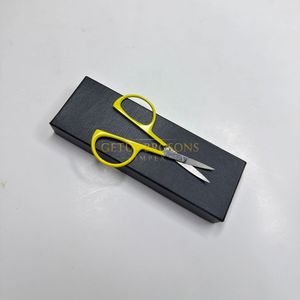 Tijeras Profesionales de Peluquería para Niños, Seguras, de Acero Inoxidable Afilado, Curvas, para Cutículas, Producto de Cuidado para Bebés, Cerámica Personalizada - Product Image 1