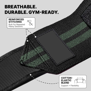 Bandes de compression élastiques pour coudes, idéales pour la musculation, le cross-training et le powerlifting – Soutien et protection pour les exercices en salle de sport - Product Image 6