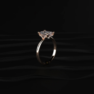 Anillo de Diamante Cultivado en Laboratorio con Certificación IGI, Color D E F, Oro Amarillo, Oro Blanco, Oro Rosa, Anillo de Compromiso Solitario - Product Image 4