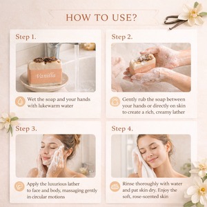 100% Pure Premium cold process soap handmade organic vegan moisturizing herbal bath <b>bar</b> for soft smooth healthy skin handmade - Product Image 5