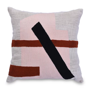 Coussin scandinave abstrait minimaliste 100% laine et polyester/coton pour la décoration du salon ou de la chambre à coucher 1613735427317 - Product Image 3